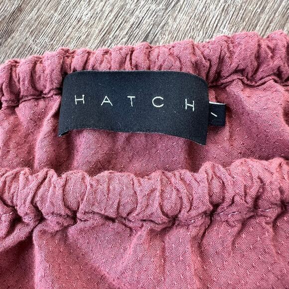 Hatch Maternity Women’s THE LAETITIA BLOUSE Sienna Pink Size 1 - Picture 5 of 5